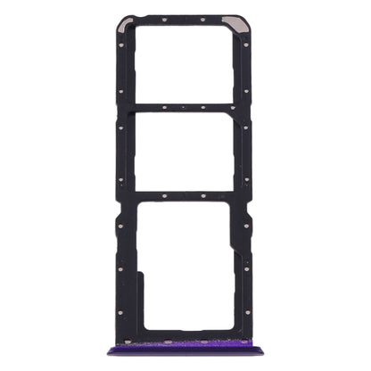 For OPPO Realme 5 Pro / Q SIM Card Tray + SIM Card Tray + Micro SD Card Tray (Purple) - Others by PMC Jewellery | Online Shopping South Africa | PMC Jewellery | Buy Now Pay Later Mobicred