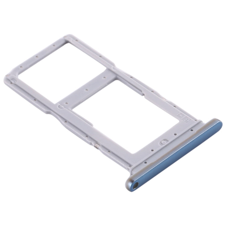 SIM Card Tray + SIM Card Tray / Micro SD Card Tray for Huawei P smart Pro 2019 (Blue) - Card Socket by PMC TechLife | Online Shopping South Africa | PMC TechLife