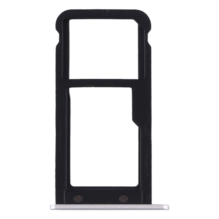 SIM Card Tray + Micro SD Card Tray for Huawei MediaPad M3 8.4 (4G Version) (Silver) - Card Socket by PMC TechLife | Online Shopping South Africa | PMC TechLife | Buy Now Pay Later Mobicred