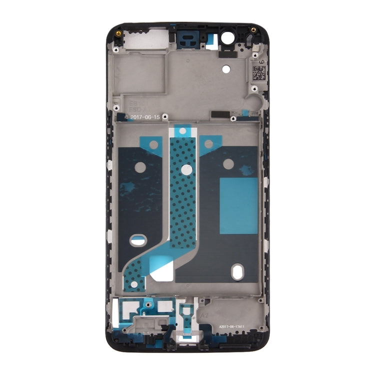For OnePlus 5 Middle Frame Bezel (Black) - Frame Bezel Plate by PMC TechLife | Online Shopping South Africa | PMC TechLife | Buy Now Pay Later Mobicred