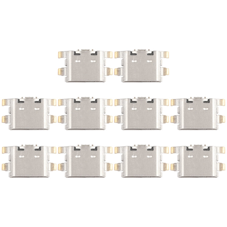 For Meizu Meilan Note / M1 Note 10pcs Charging Port Connector - For Meizu by PMc TechLife | Online Shopping South Africa | PMc TechLife | Buy Now Pay Later Mobicred