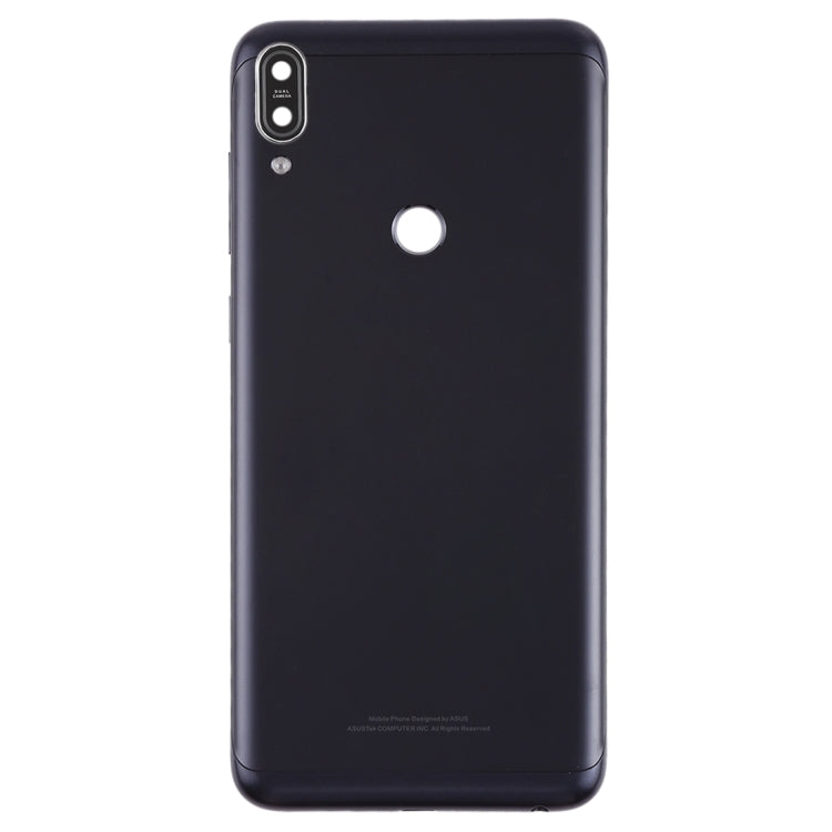 Back Cover with Camera Lens & Side Keys for Asus Zenfone Max Pro (M1) / ZB601KL(Black) - Back Cover by PMC TechLife | Online Shopping South Africa | PMC TechLife | Buy Now Pay Later Mobicred
