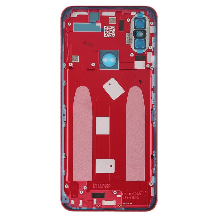 Back Cover for Xiaomi Mi 6X / A2(Red) - Back Cover by PMC TechLife | Online Shopping South Africa | PMC TechLife | Buy Now Pay Later Mobicred