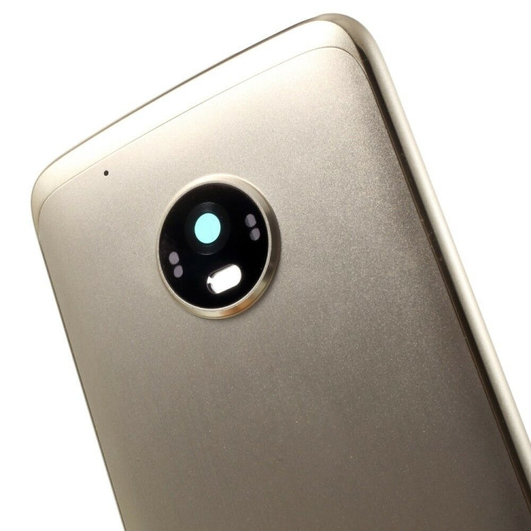 Battery Back Cover for Motorola Moto G5 Plus (Gold) - Back Cover by PMC TechLife | Online Shopping South Africa | PMC TechLife | Buy Now Pay Later Mobicred