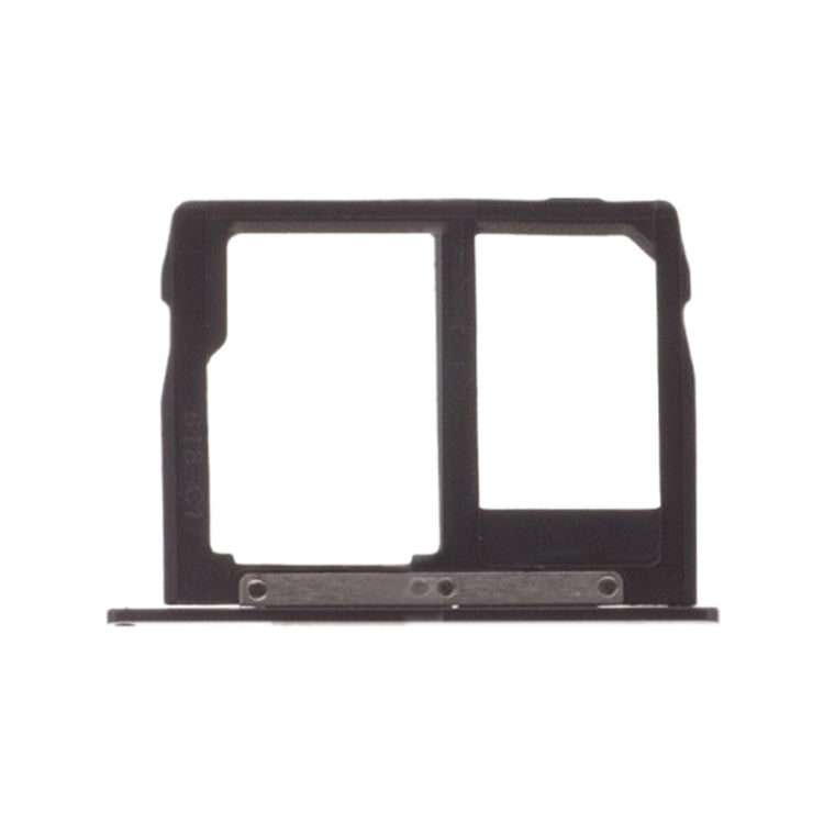 SIM Card Tray + Micro SD Card Tray for Motorola Moto G5S Plus XT1805 (Black) - Card Socket by PMc TechLife | Online Shopping South Africa | PMc TechLife | Buy Now Pay Later Mobicred