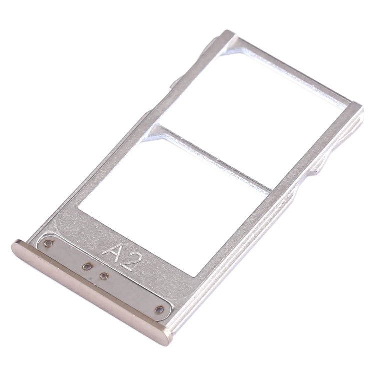 For Meizu 15 Plus SIM Card Tray + SIM Card Tray (Gold) - Card Socket by PMC Jewellery | Online Shopping South Africa | PMC Jewellery | Buy Now Pay Later Mobicred