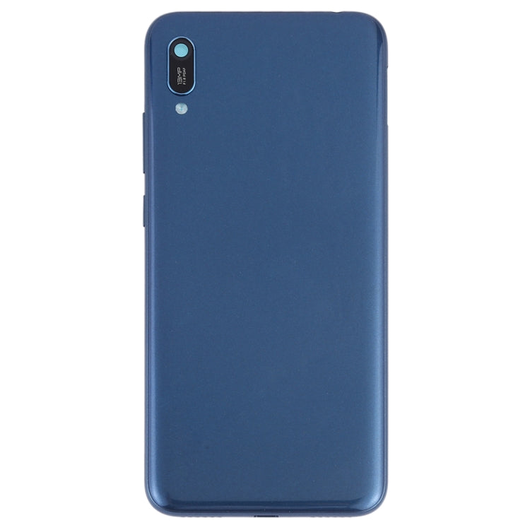 Battery Back Cover with Camera Lens & Side Keys for Huawei Y6 (2019)(Blue) - Back Cover by PMC TechLife | Online Shopping South Africa | PMC TechLife | Buy Now Pay Later Mobicred