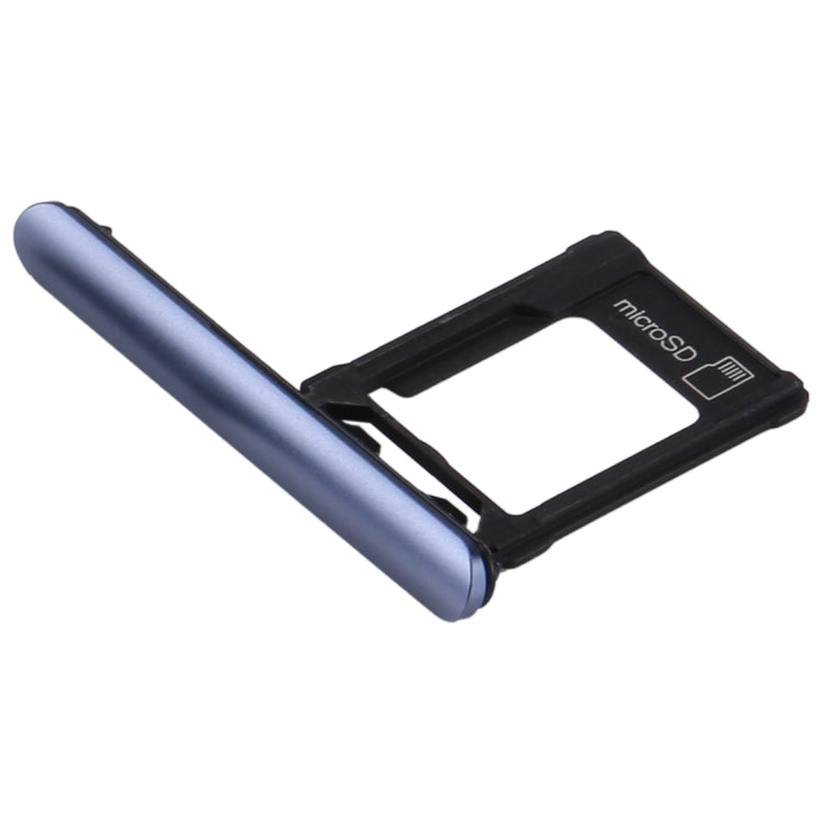 Micro SD Card Tray for Sony Xperia XZ1(Blue) - Card Tray by PMC TechLife | Online Shopping South Africa | PMC TechLife | Buy Now Pay Later Mobicred
