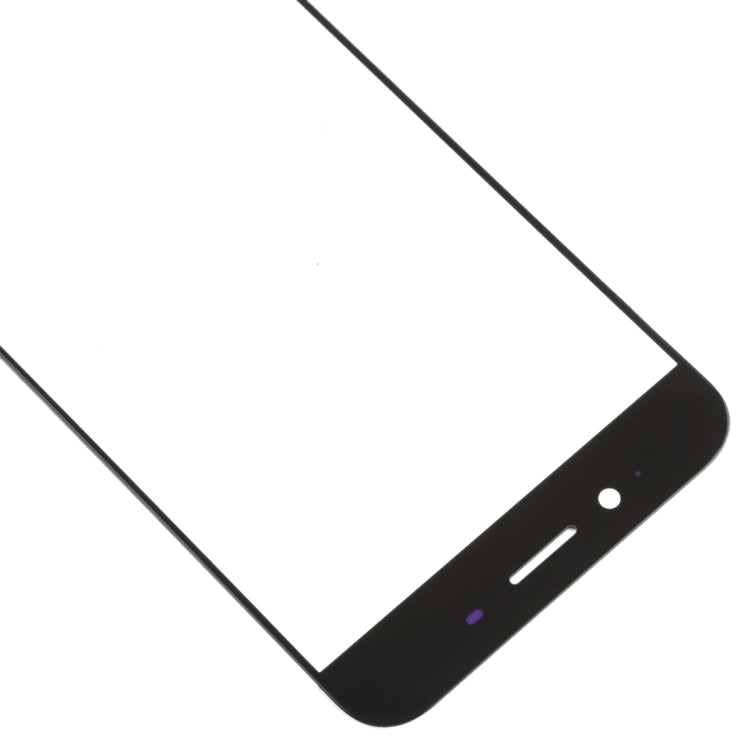 For OPPO R9s Front Screen Outer Glass Lens (Black) - Outer Glass Lens by PMc TechLife | Online Shopping South Africa | PMc TechLife | Buy Now Pay Later Mobicred