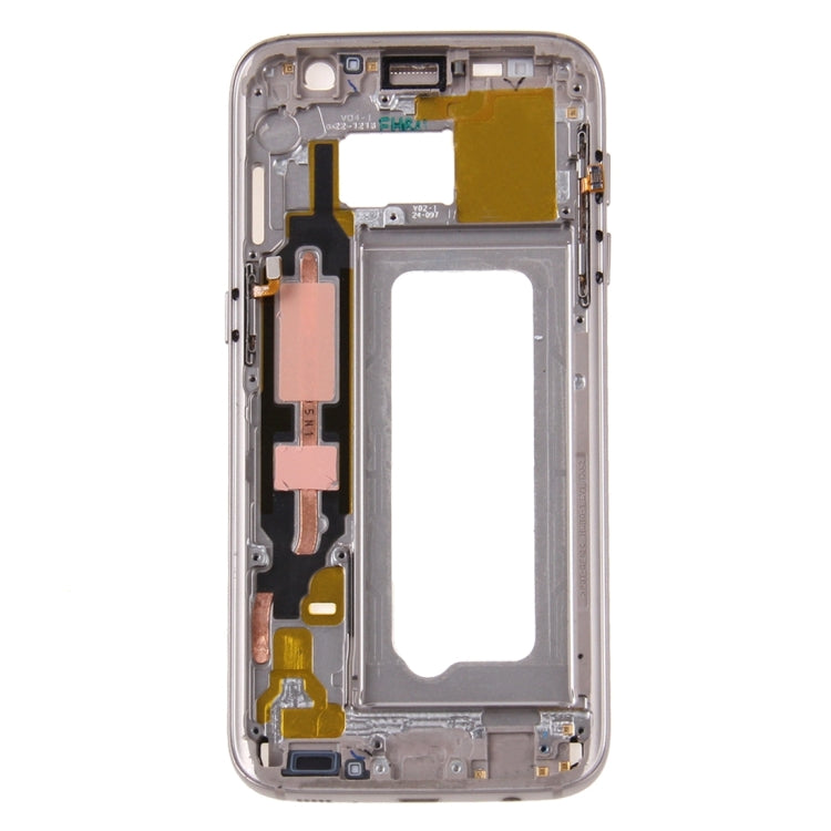 For Galaxy S7 / G930 Front Housing LCD Frame Bezel Plate (Gold) - free shipping - PMc TechLife - Order now!