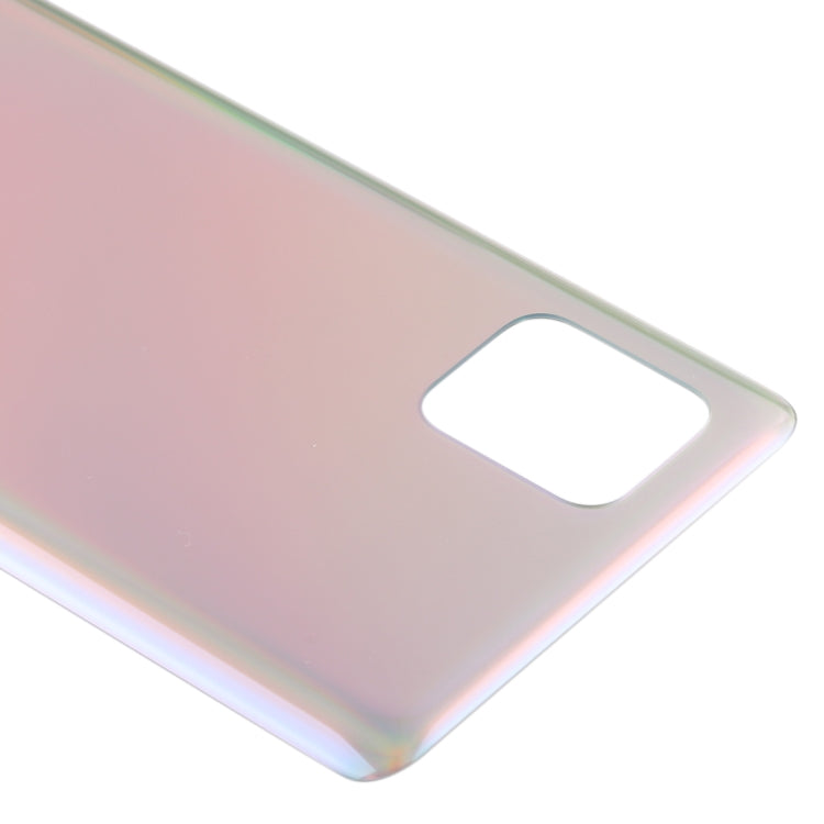 For Samsung Galaxy A91 Battery Back Cover (Silver) - free shipping - PMc TechLife - Order now!