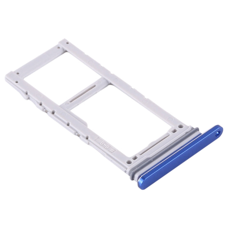 For Samsung Galaxy Note10+ SIM Card Tray + SIM Card Tray / Micro SD Card Tray (Blue) - Card Socket by PMC Jewellery | Online Shopping South Africa | PMC Jewellery | Buy Now Pay Later Mobicred