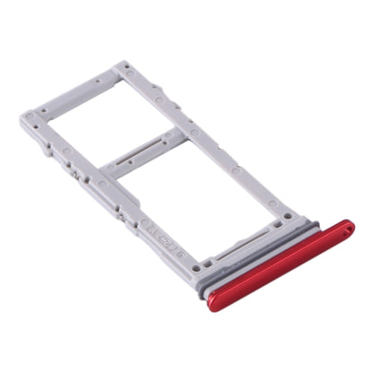 For Samsung Galaxy S20+ / Galaxy S20 Ultra SIM Card Tray + SIM Card Tray / Micro SD Card Tray (Red) - Card Socket by PMC Jewellery | Online Shopping South Africa | PMC Jewellery | Buy Now Pay Later Mobicred