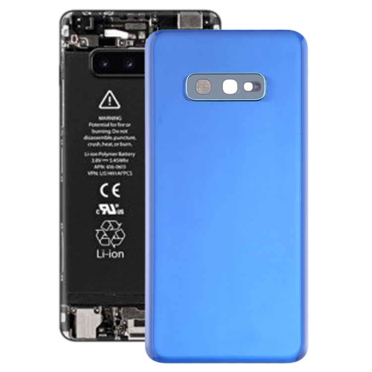 For Galaxy S10e Battery Back Cover with Camera Lens (Blue) - free shipping - PMc TechLife - Order now!