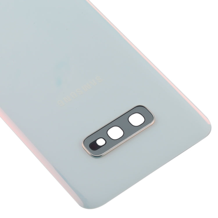 For Galaxy S10e Battery Back Cover with Camera Lens (White) - free shipping - PMc TechLife - Order now!