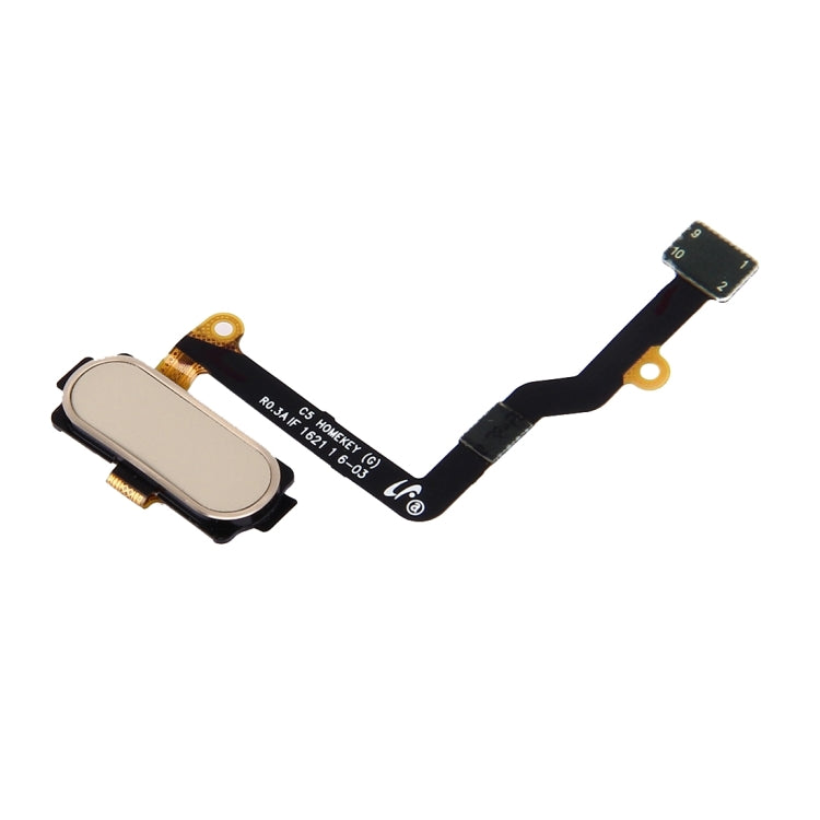 For Galaxy C5 / C5000 Home Button(Gold) - Home key & Side Key by PMC TechLife | Online Shopping South Africa | PMC TechLife | Buy Now Pay Later Mobicred