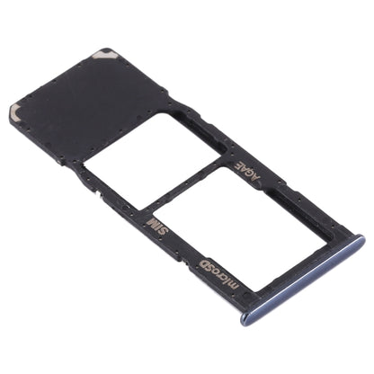 For Samsung Galaxy A71 / A715 SIM Card Tray + Micro SD Card Tray (Black) - Card Socket by PMC Jewellery | Online Shopping South Africa | PMC Jewellery | Buy Now Pay Later Mobicred