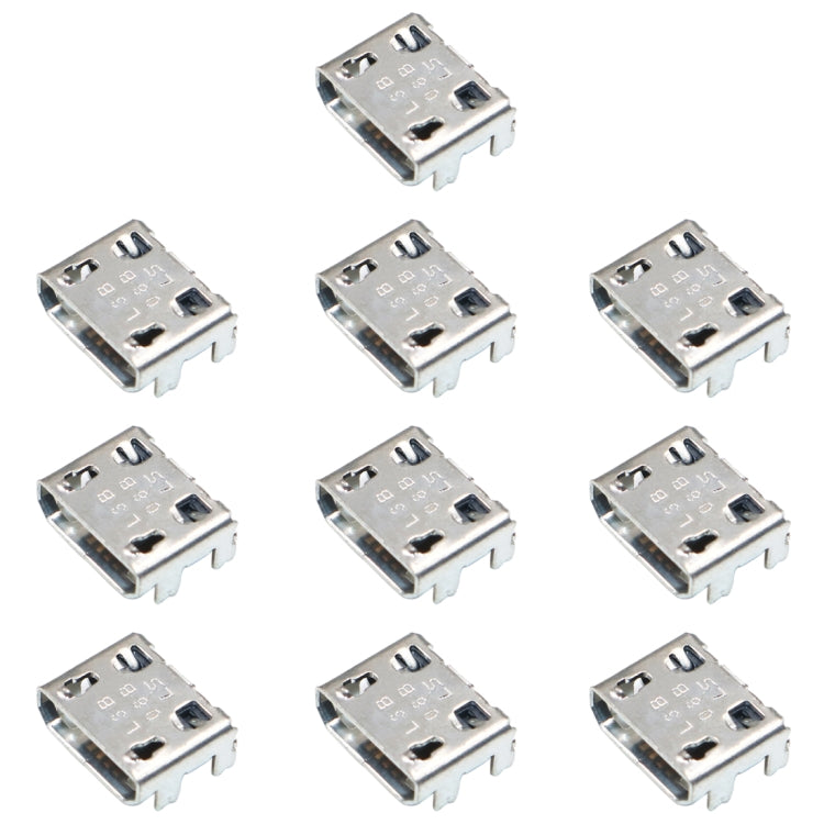 10pcs Charging Port Connector for Galaxy Ace 4 Duos G130H G318 G310HN G313F G313H G313HD G313HN G313HU - Single Tail Connector by PMC Jewellery | Online Shopping South Africa | PMC Jewellery | Buy Now Pay Later Mobicred