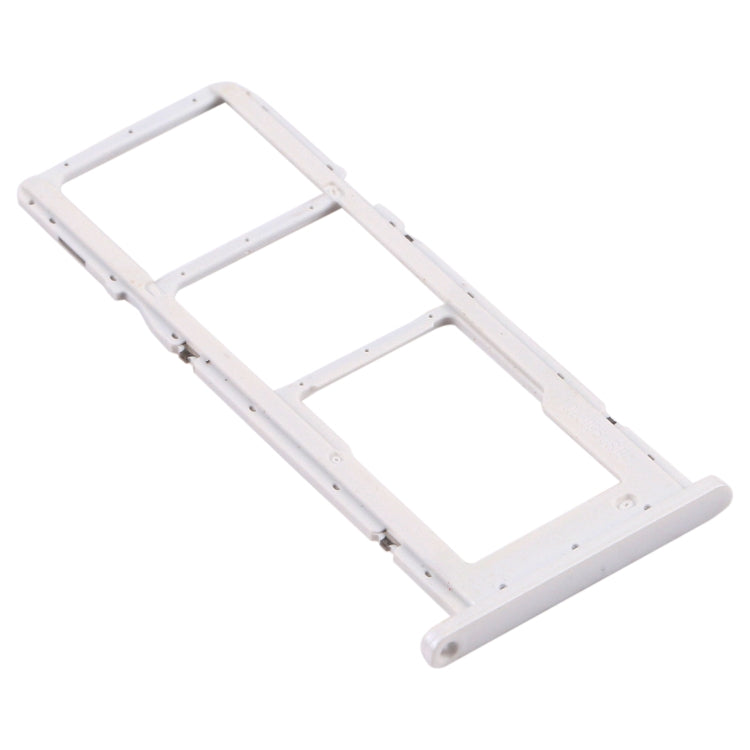 For Samsung Galaxy A02s SM-A025 SIM Card Tray + SIM Card Tray + Micro SD Card Tray (White) - free shipping - PMc TechLife - Order now!