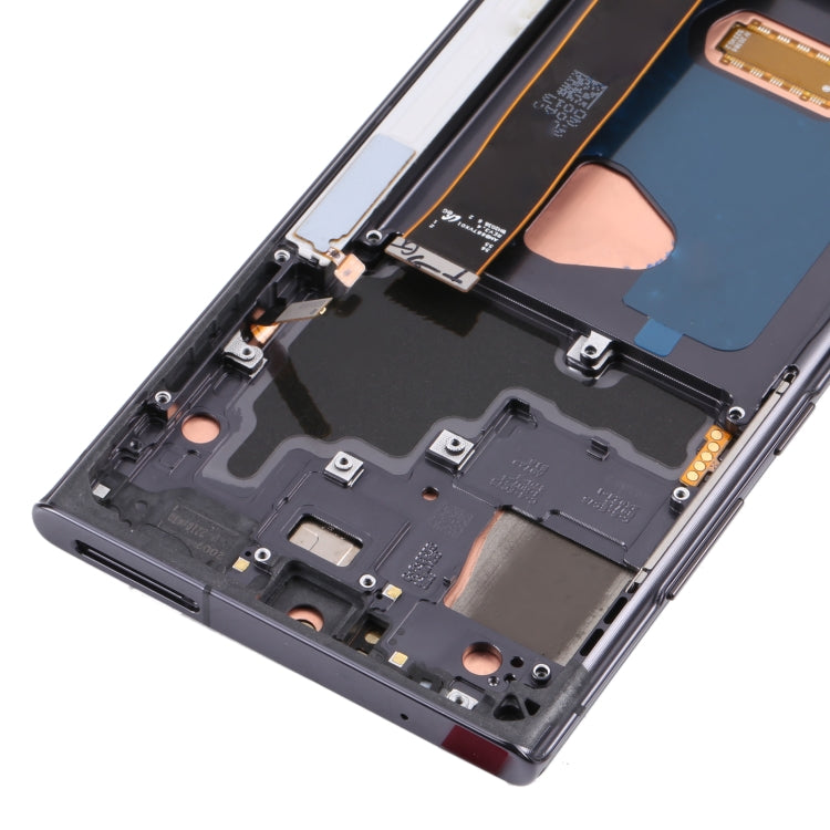 Original Super AMOLED LCD Screen for Samsung Galaxy Note20 Ultra SM-N986(5G Version) Digitizer Full Assembly With Frame (Black) - free shipping - PMC TechLife - Order now!