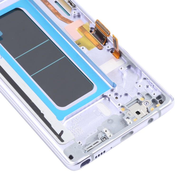 OLED LCD Screen for Samsung Galaxy Note 8 SM-N950 Digitizer Full Assembly with Frame (Purple) - free shipping - PMc TechLife - Order now!