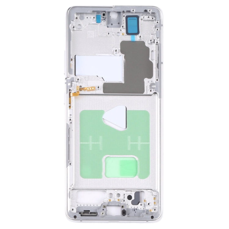 For Samsung Galaxy S21 Ultra 5G SM-G998B Middle Frame Bezel Plate (Silver) - free shipping - PMc TechLife - Order now!