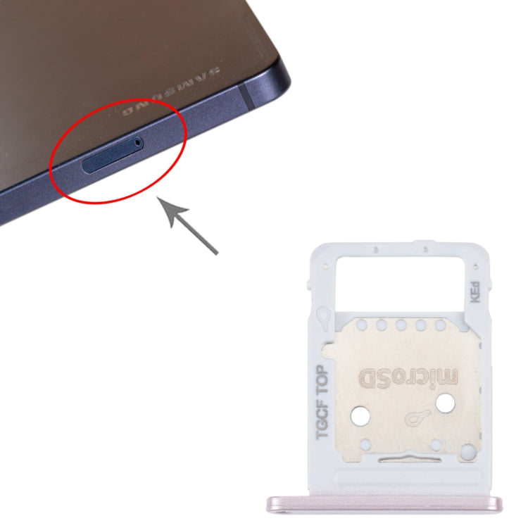 For Samsung Galaxy Tab S7 FE SM-T736 SIM Card Tray + Micro SD Card Tray (Pink) - free shipping - PMc TechLife - Order now!
