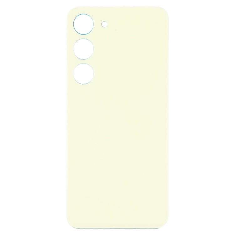 For Samsung Galaxy S23 SM-S911B OEM Glass Battery Back Cover(Yellow) - Back Cover by PMC Jewellery | Online Shopping South Africa | PMC Jewellery