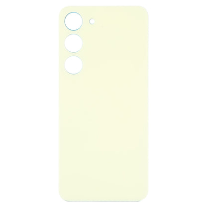 For Samsung Galaxy S23 SM-S911B OEM Glass Battery Back Cover(Yellow) - Back Cover by PMC Jewellery | Online Shopping South Africa | PMC Jewellery