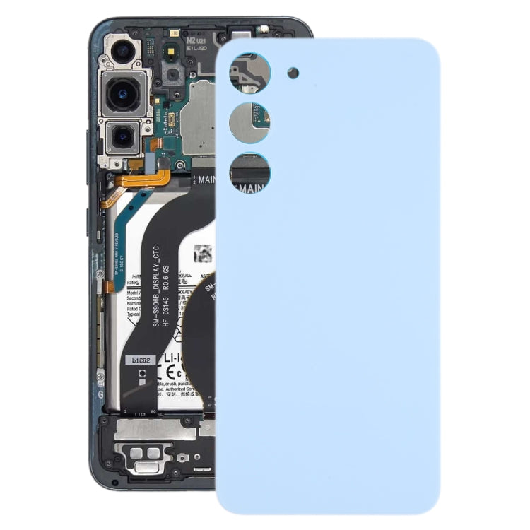 For Samsung Galaxy S23+ SM-S916B OEM Glass Battery Back Cover(Blue) - free shipping - PMc TechLife - Order now!