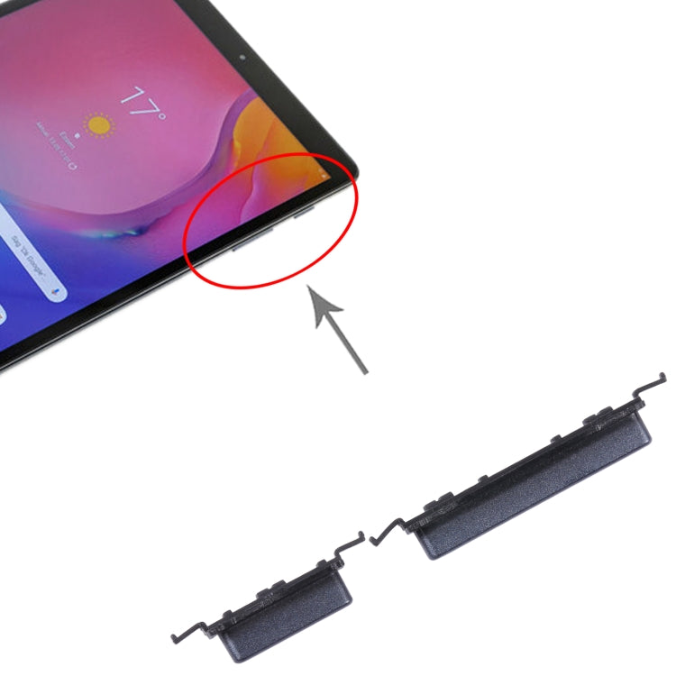 For Samsung Galaxy Tab A 10.1 2019 SM-T510 Original Power Button + Volume Button Control Button (Black) - Flex Cable by PMC Jewellery | Online Shopping South Africa | PMC Jewellery