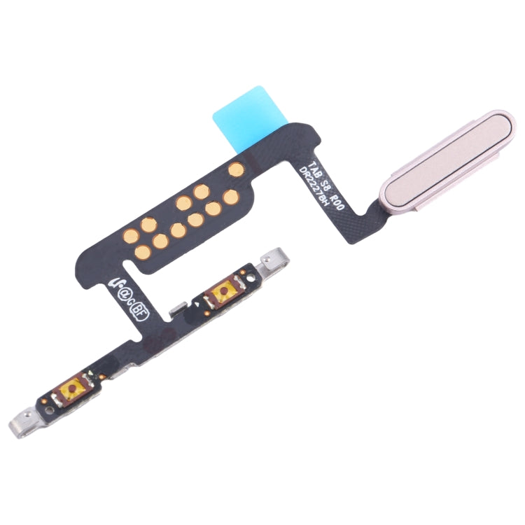 For Samsung Galaxy Tab S8 SM-X700 Original Fingerprint Sensor Flex Cable (Pink) - free shipping - PMc TechLife - Order now!