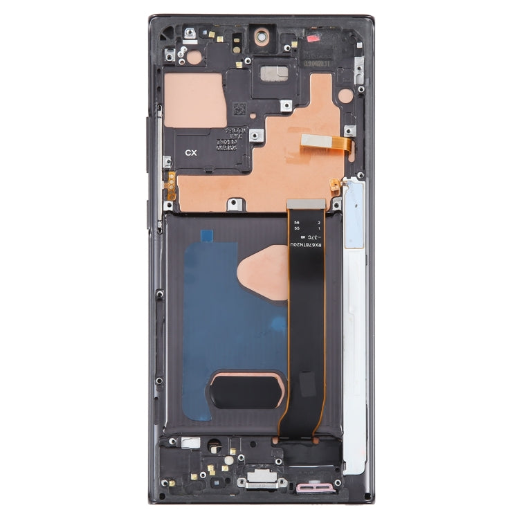 For Samsung Galaxy Note20 Ultra 5G SM-N986B 6.67 inch OLED LCD Screen Digitizer Full Assembly with Frame (Black) - free shipping - PMc TechLife - Order now!