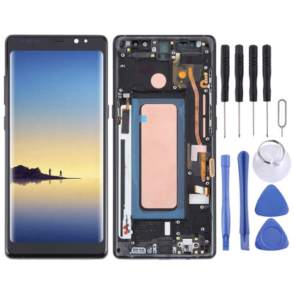 For Samsung Galaxy Note 8 SM-N950 TFT Material LCD Screen Digitizer Full Assembly with Frame (Black) - LCD Screen by PMC Jewellery | Online Shopping South Africa | PMC Jewellery