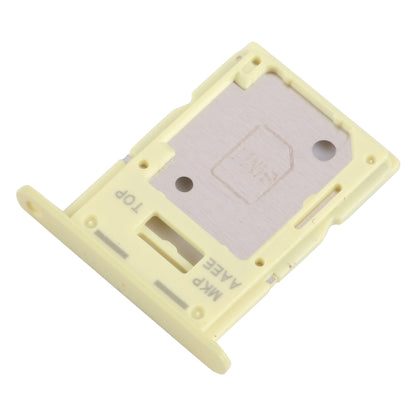 For Samsung Galaxy A15 4G SM-A155F Original SIM Card Tray + SIM / Micro SD Card Tray (Yellow) - Card Socket by PMC Jewellery | Online Shopping South Africa | PMC Jewellery | Buy Now Pay Later Mobicred