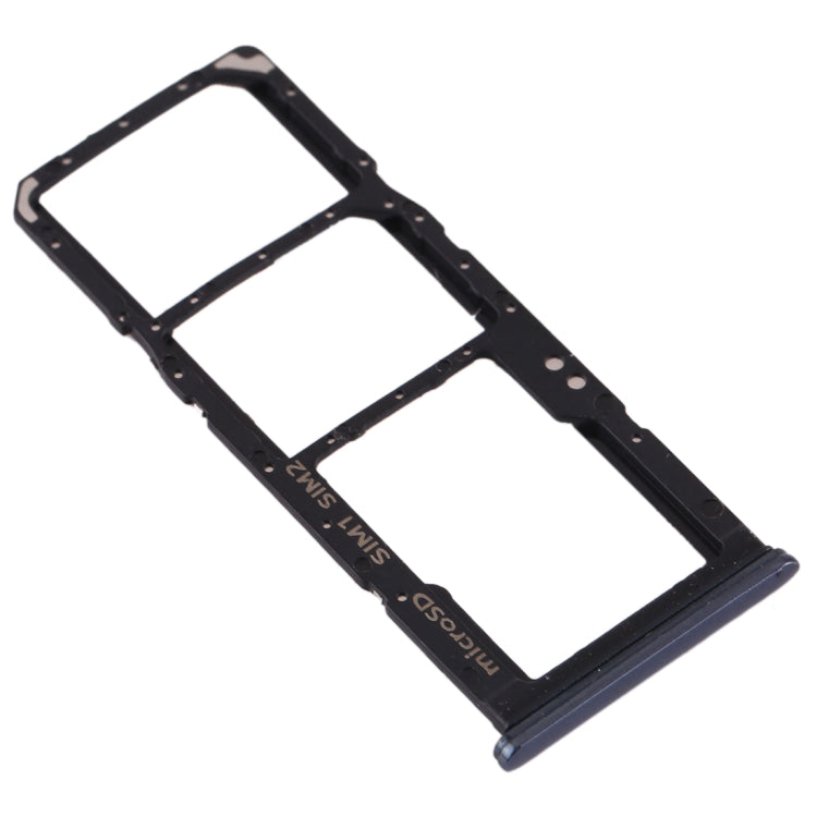 For Galaxy A70 SIM Card Tray + SIM Card Tray + Micro SD Card Tray (Black) - Card Socket by PMC Jewellery | Online Shopping South Africa | PMC Jewellery | Buy Now Pay Later Mobicred