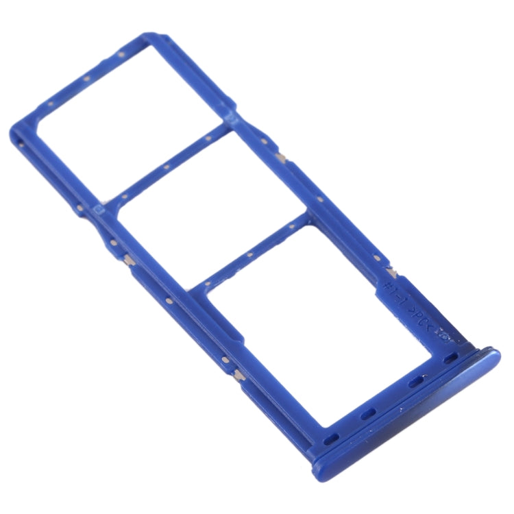 For Galaxy A70 SIM Card Tray + SIM Card Tray + Micro SD Card Tray (Blue) - Card Socket by PMC Jewellery | Online Shopping South Africa | PMC Jewellery | Buy Now Pay Later Mobicred