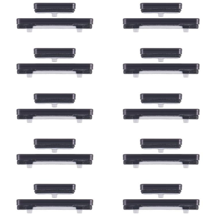 For Samsung Galaxy S23+ SM-S916B 10pcs Power Button and Volume Control Button (Black) - free shipping - PMC TechLife - Order now!