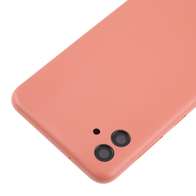 For Samsung Galaxy A04 SM-A045F Back Cover with Camera Lens Cover(Pink) - free shipping - PMC TechLife - Order now!