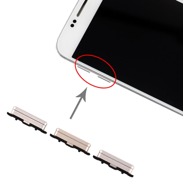 For Galaxy S6 10 Set Side Keys(Gold) - free shipping - PMc TechLife - Order now!