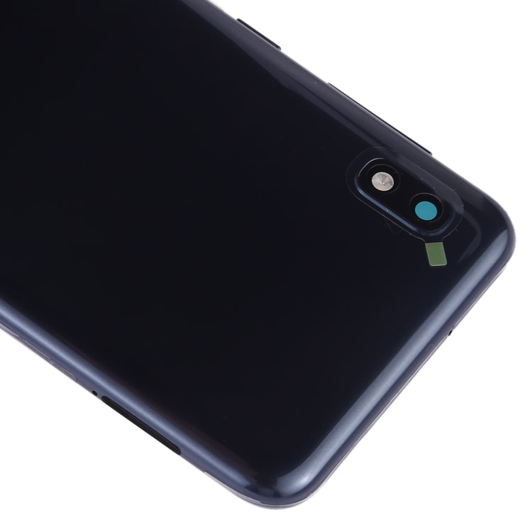For Galaxy A10 SM-A105F/DS, SM-A105G/DS Battery Back Cover with Camera Lens & Side Keys (Black) - free shipping - PMc TechLife - Order now!