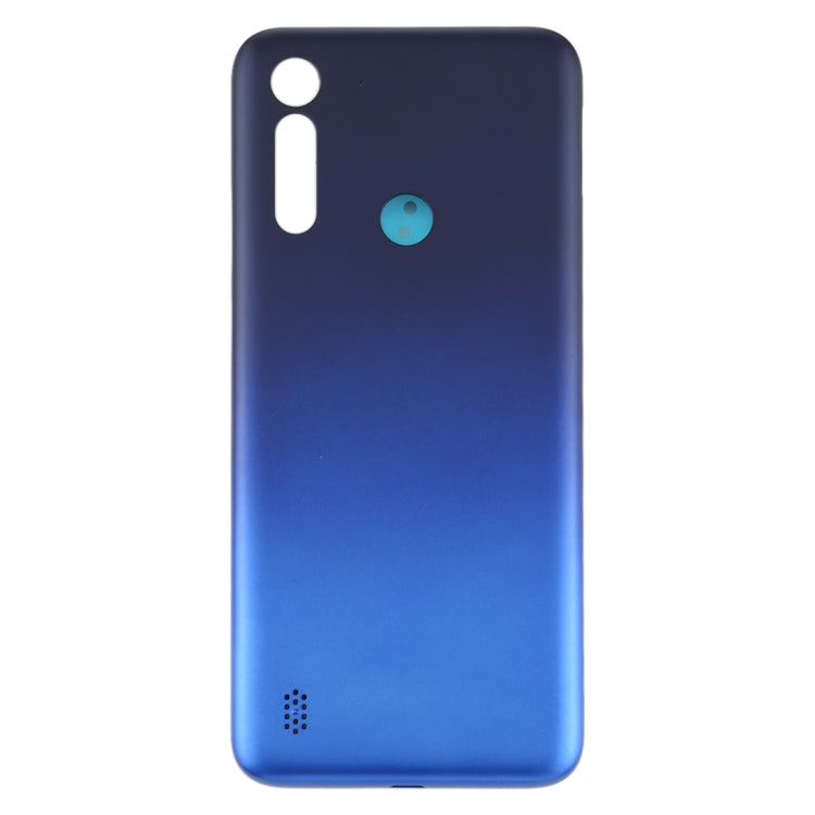 Battery Back Cover for Motorola Moto G8 Power Lite (Dark Blue) - Back Cover by PMC Jewellery | Online Shopping South Africa | PMC Jewellery | Buy Now Pay Later Mobicred