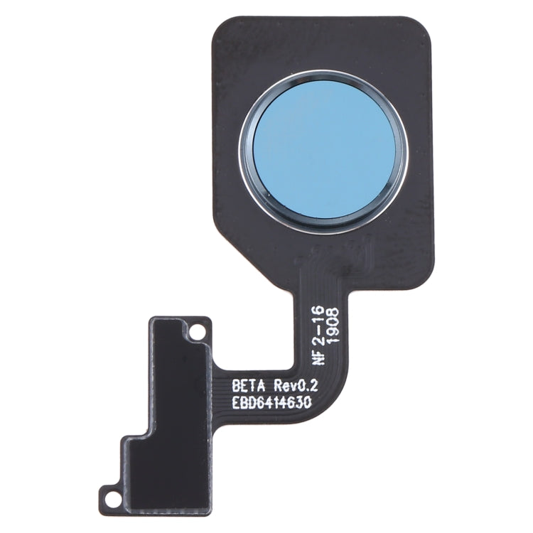 Fingerprint Sensor Flex Cable for LG G8s ThinQ LMG810 LM-G810 LMG810EAW (Blue) - For LG by PMC TechLife | Online Shopping South Africa | PMC TechLife | Buy Now Pay Later Mobicred