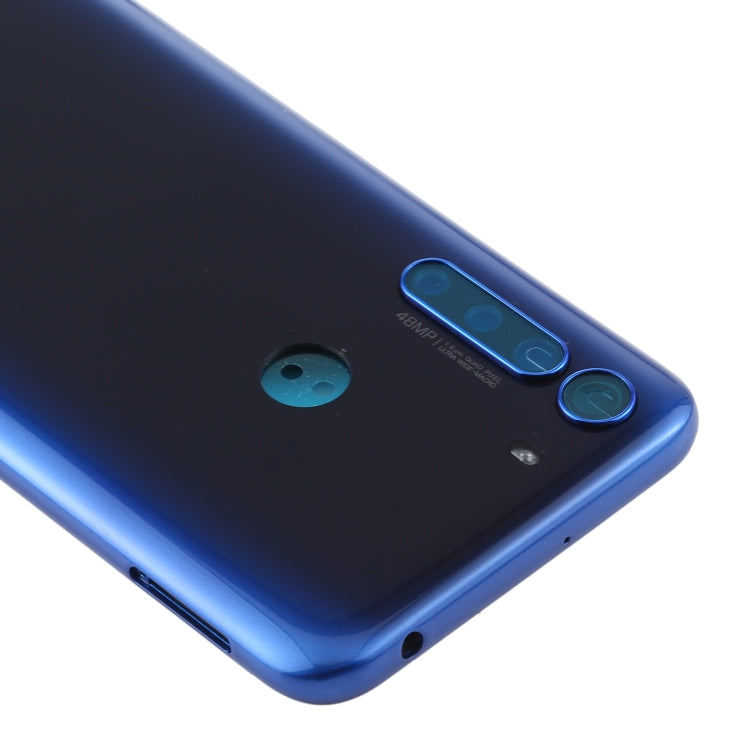 Battery Back Cover for Motorola One Fusion (Blue) - Back Cover by PMC TechLife | Online Shopping South Africa | PMC TechLife | Buy Now Pay Later Mobicred