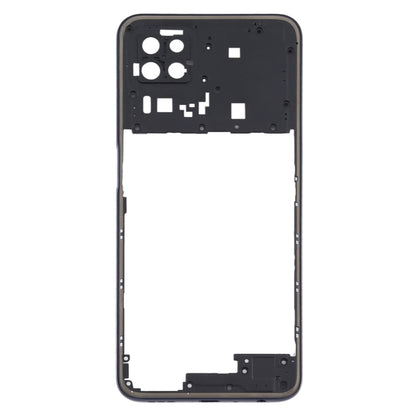 For OPPO A72 5G PDYM20 Middle Frame Bezel Plate (Black) - Frame Bezel Plate by PMC Jewellery | Online Shopping South Africa | PMC Jewellery | Buy Now Pay Later Mobicred