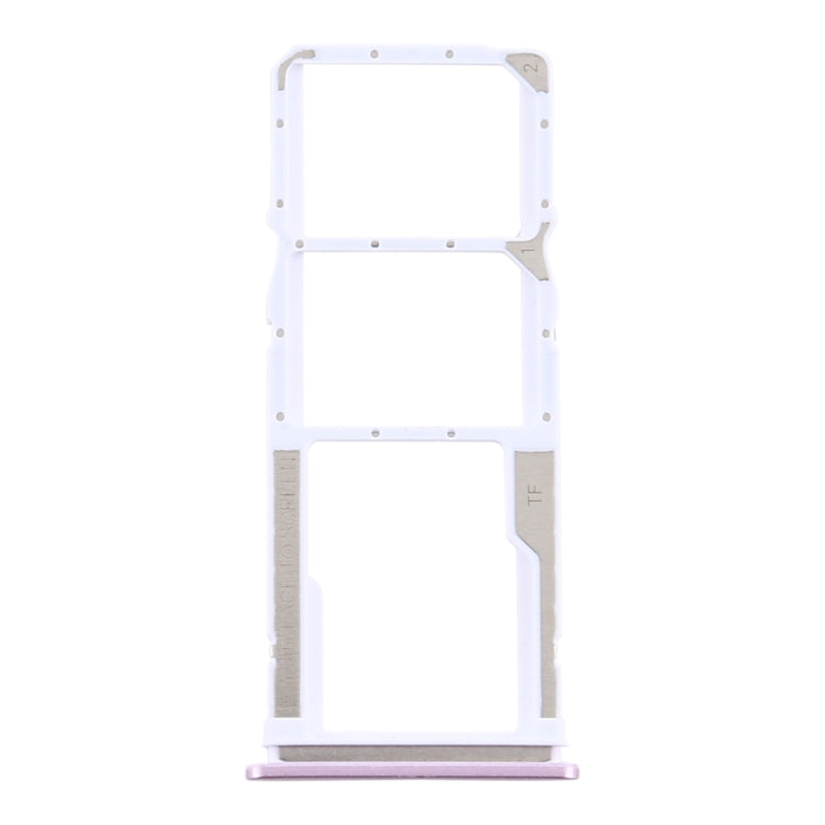 SIM Card Tray + SIM Card Tray + Micro SD Card Tray for Xiaomi Redmi 9/Poco C31(Pink) - Card Tray by PMc TechLife | Online Shopping South Africa | PMc TechLife | Buy Now Pay Later Mobicred