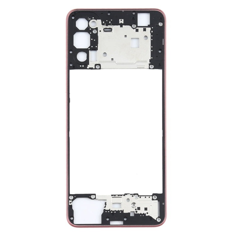 For OPPO Reno4 5G Back Housing Frame(Black) - Frame Bezel Plate by PMC TechLife | Online Shopping South Africa | PMC TechLife | Buy Now Pay Later Mobicred