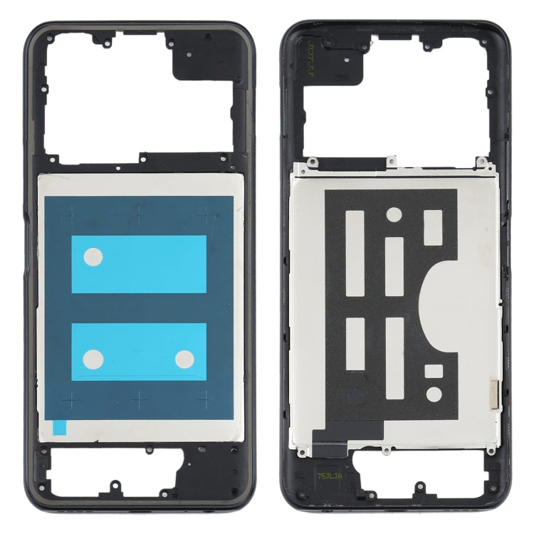 For Vivo Y70s Middle Frame Bezel Plate(Black) - Frame Bezel Plate by PMC TechLife | Online Shopping South Africa | PMC TechLife | Buy Now Pay Later Mobicred