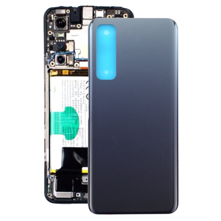 For Vivo Y73s / V2031A Battery Back Cover (Black) - Back Cover by PMC TechLife | Online Shopping South Africa | PMC TechLife | Buy Now Pay Later Mobicred