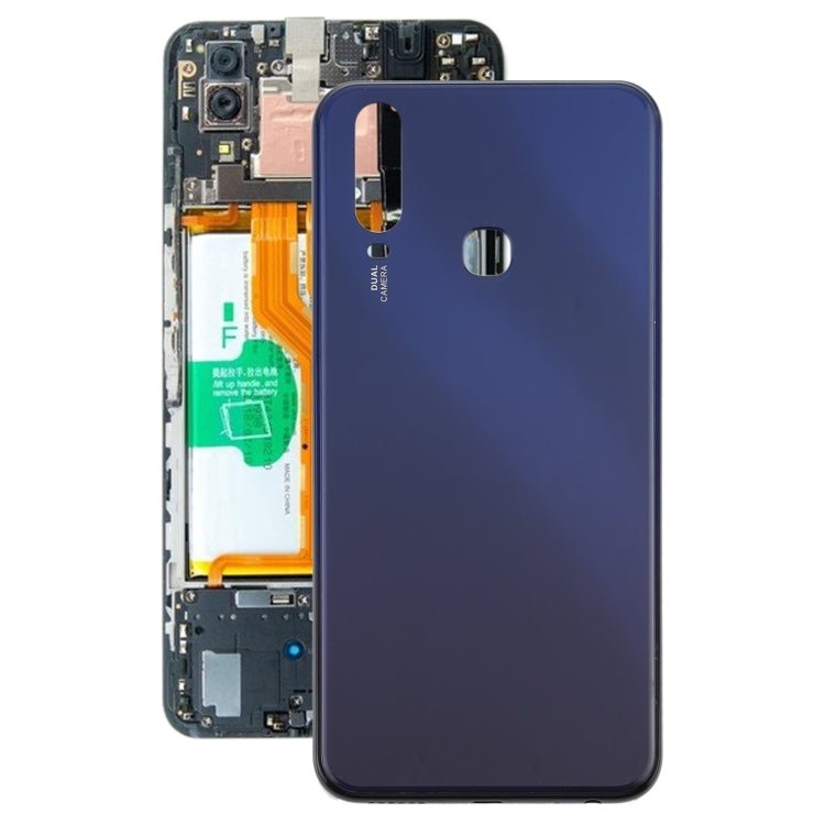 For Vivo Y3s / V1901A/V1901T Battery Back Cover (Blue) - Back Cover by PMC TechLife | Online Shopping South Africa | PMC TechLife | Buy Now Pay Later Mobicred